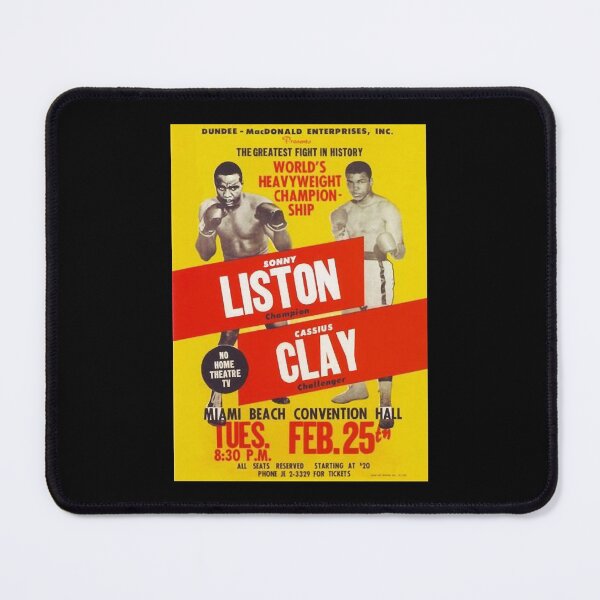 Item preview, Gift Men Cassius Clay  Vs Sonny Liston  February  1964 Awesome For Movie Fan designed and sold by HowardAuer.