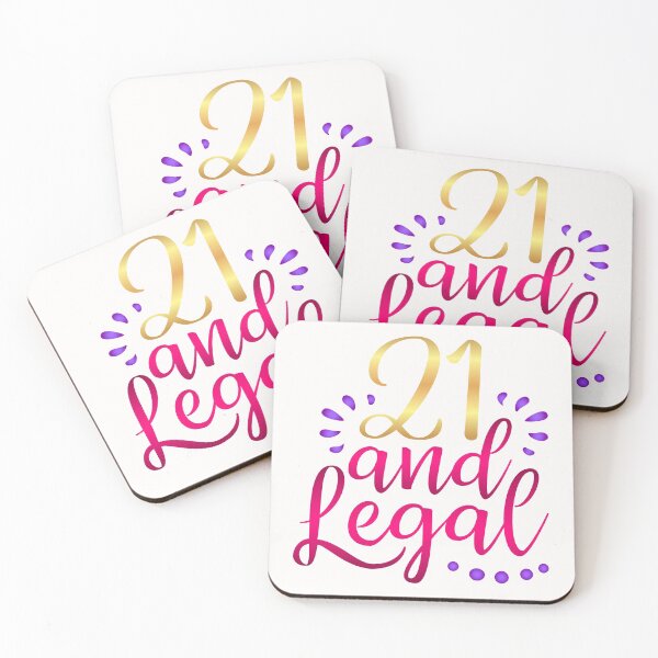 Item preview, Twenty one and legal  designed and sold by Hanna Kovalchuk.
