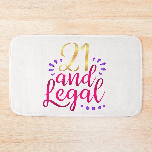 Item preview, Twenty one and legal  designed and sold by Hanna Kovalchuk.