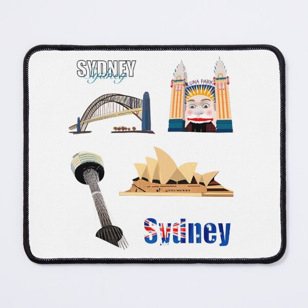 Item preview, Sydney Icons - Tourist attractions in Sydney Australia  designed and sold by MerchActually.