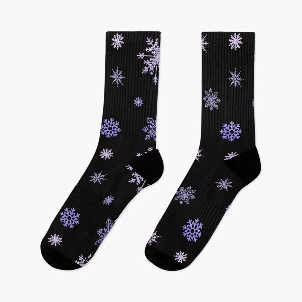 Item preview, Purple Ombre Faux Glitter Snowflakes designed and sold by Felicity-K.