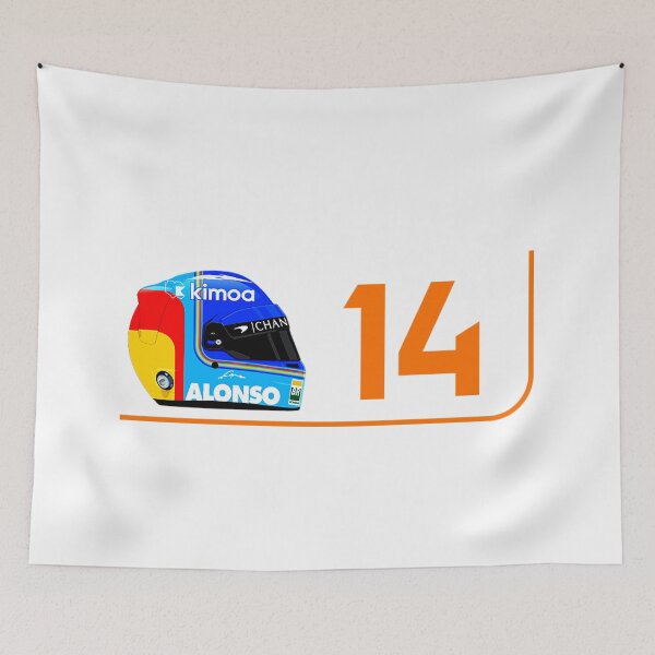 Item preview, helm number of alonso 14 designed and sold by zihanfebira.