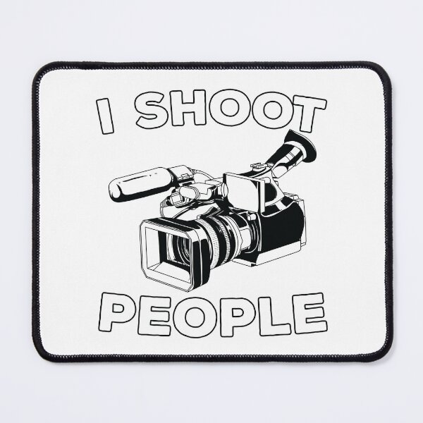 Item preview, I Shoot People Videographer designed and sold by teesaurus.