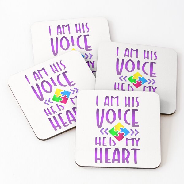Item preview, I am His Voice He is My Heart designed and sold by Hanna Kovalchuk.