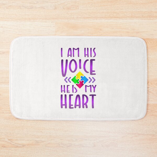 Item preview, I am His Voice He is My Heart designed and sold by Hanna Kovalchuk.