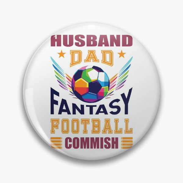 Item preview, Husband Dad Fantasy Football Commish designed and sold by AmethystMurad.