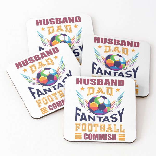 Item preview, Husband Dad Fantasy Football Commish designed and sold by AmethystMurad.