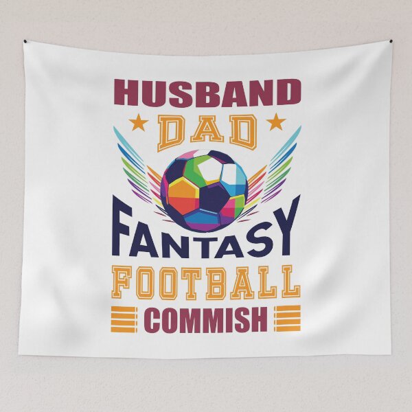 Item preview, Husband Dad Fantasy Football Commish designed and sold by AmethystMurad.