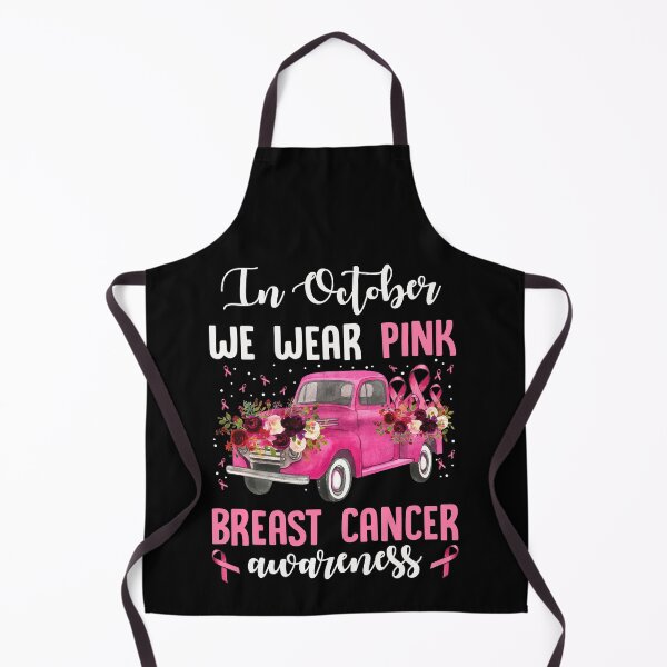Item preview, In October We Wear Pink Ribbon Flower Truck Breast Cancer designed and sold by RebecccaSeidl8.