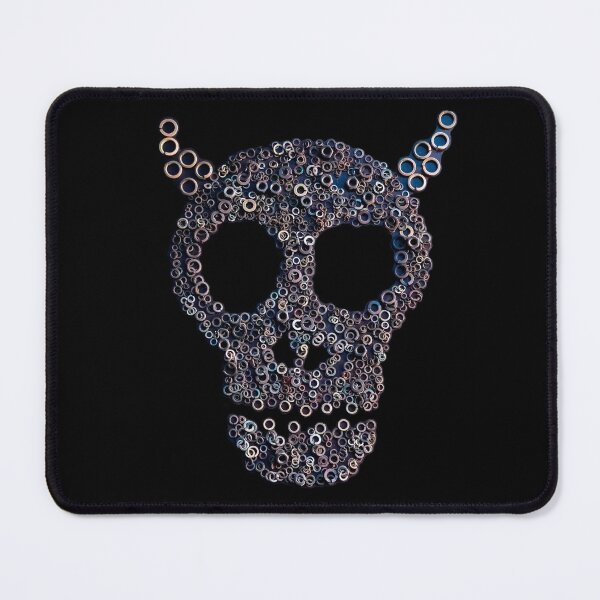 Item preview, Horned Skull - Funny Spooky Mechanical Halloween Skull Gift designed and sold by r-silver.