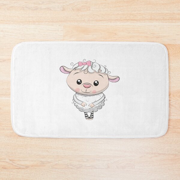 Item preview, Sheep Awesome Cute Kawaii Cartoon designed and sold by FiveNiches.