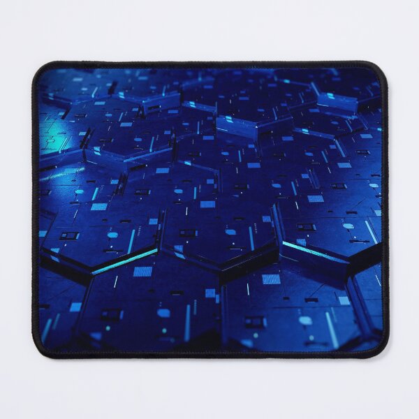 Item preview, Futuristic Blue Metallic Tech designed and sold by UPSTORE-RB.