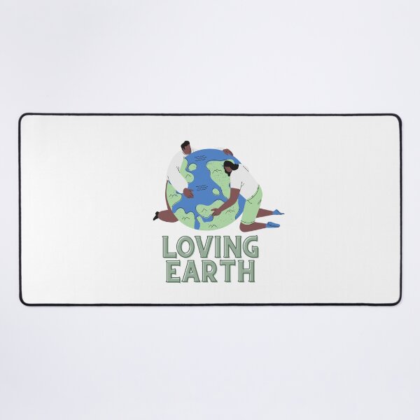 Item preview, Loving Earth and Hugging the Earth designed and sold by veganafricafund.