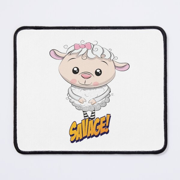 Item preview, Sheep Awesome Cute Kawaii Cartoon designed and sold by FiveNiches.