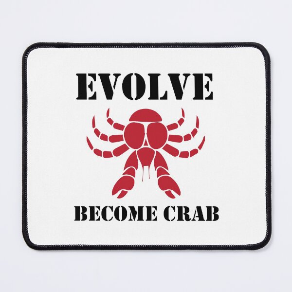 Item preview, Evolve: Become Crab Design designed and sold by CodeCherry.