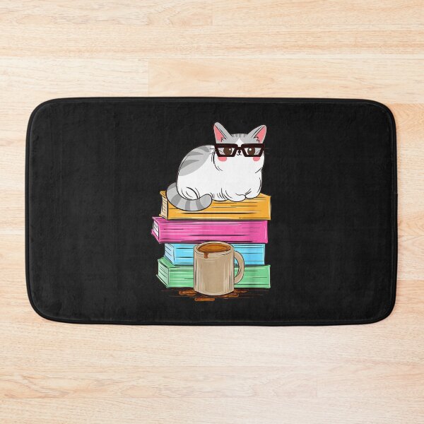 Item preview, Student Teacher Cat Reading Coffee Kitty designed and sold by Royce5656.