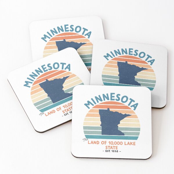 Item preview, The State of Minnesota /Minnesota – The land of 10000 lake State designed and sold by Q3Designs.
