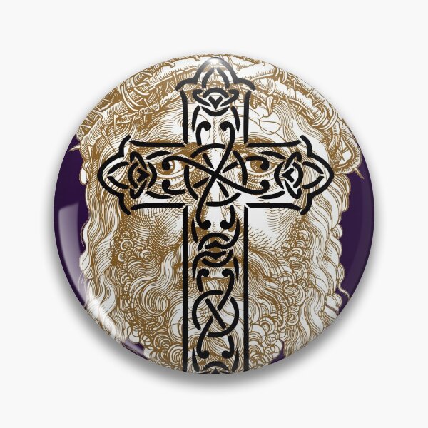 Item preview, Jesus Christ And Cross - Meskel designed and sold by Cosmic Retro.