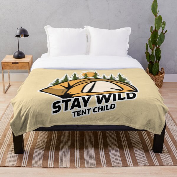 Aperçu de l'œuvre Stay Wild TENTE ENFANT créée et vendue par IllustrT.