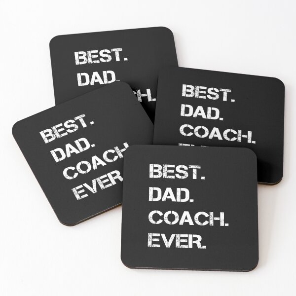 Item preview, Best Dad Coach Ever designed and sold by gooldenfish.