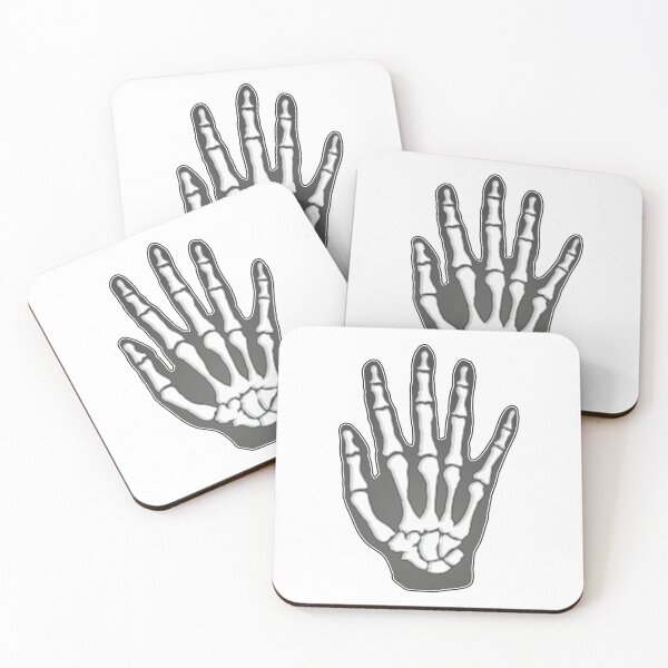 Item preview, X-ray hand Halloween merch designed and sold by Scribble-Design.