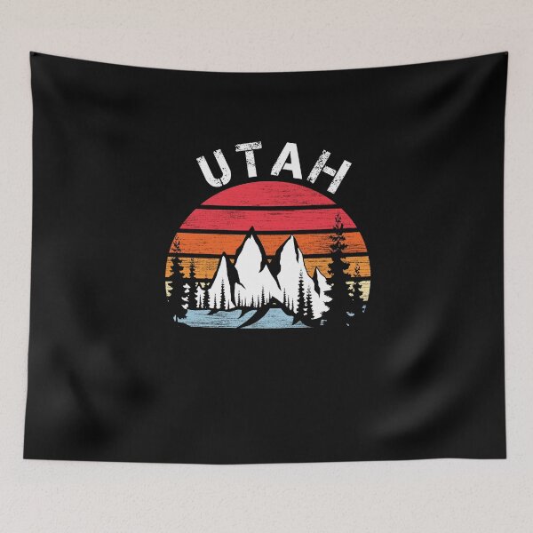 Item preview, Utah Mountain Vintage Retro Outdoor Gifts designed and sold by Nabells.