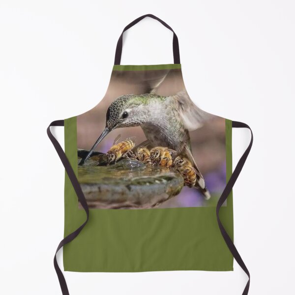 Item preview, Hummingbird and Honey Bees Sharing a Drink designed and sold by Maddie4Real.