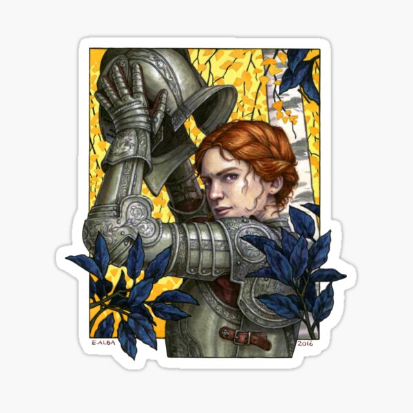 Alanna the Lioness Sticker