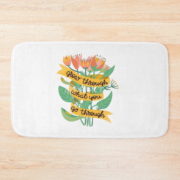 Item preview, GROW THROUGH WHAT YOU GO THROUGH designed and sold by Marakstore.
