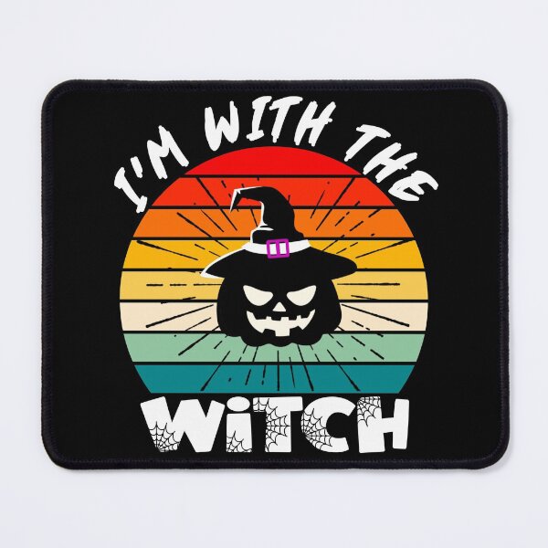 Item preview, I'm with the witch, funny halloween designed and sold by KGN CREATIVITY.