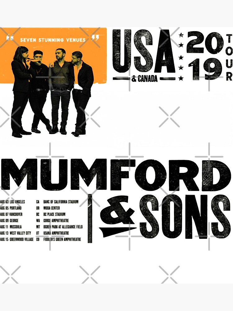 "Mumford And Sons Band Music Folk Rock Genre Mumford Sons Tour Usa 2021