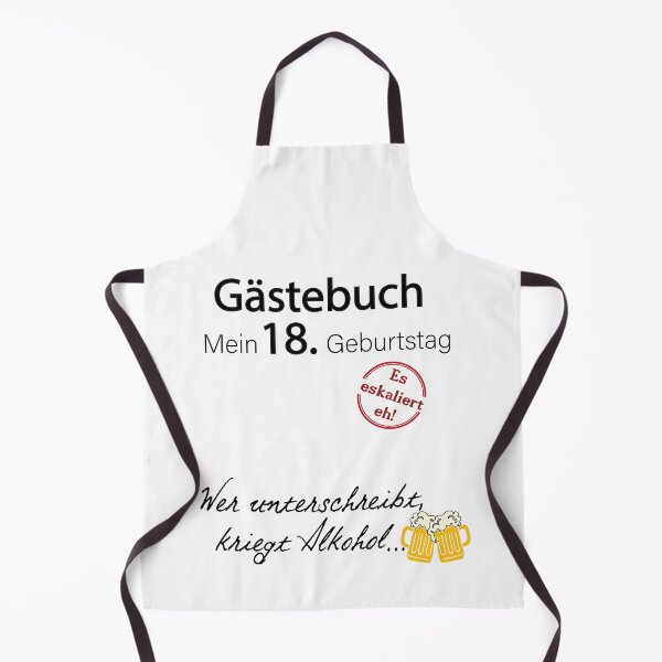 Item preview, 18th birthday party guest book funny gift designed and sold by Alia König.