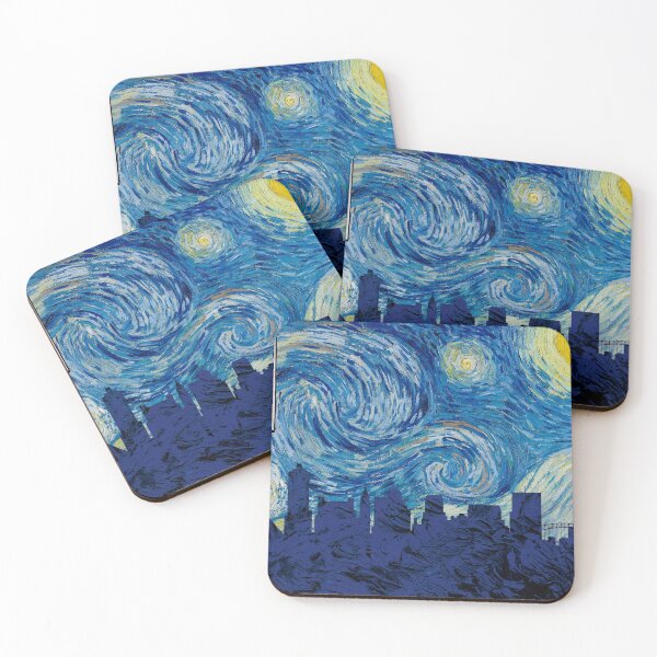 Item preview, Memphis Van Gogh Starry Night designed and sold by DFerraz.