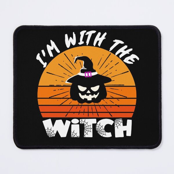 Item preview, I'm with the witch, funny halloween  designed and sold by KGN  CREATIVITY.