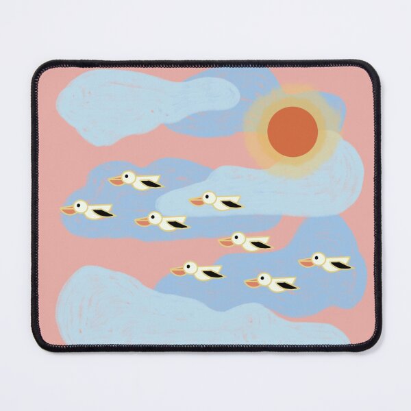 Item preview, Pelican Birds - Sunset with Birds Flying designed and sold by ApiladaV.