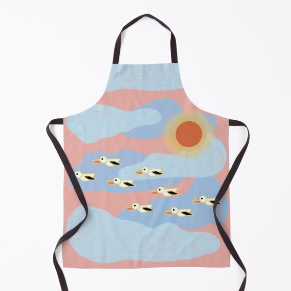 Item preview, Pelican Birds - Sunset with Birds Flying designed and sold by ApiladaV.