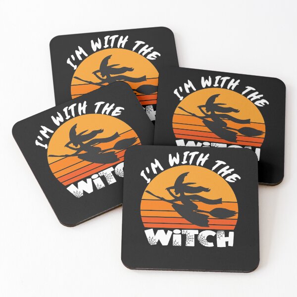 Item preview, I'm with the witch, funny halloween  designed and sold by KGN  CREATIVITY.