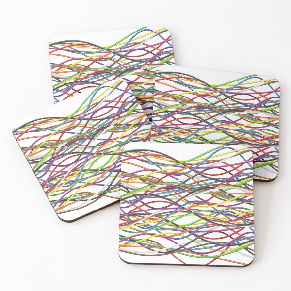 Item preview, Wiring, colorful electric wires designed and sold by EngineersArt.