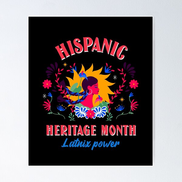 Item preview, Hispanic heritage month design. Latnix power. designed and sold by NobelFashion.