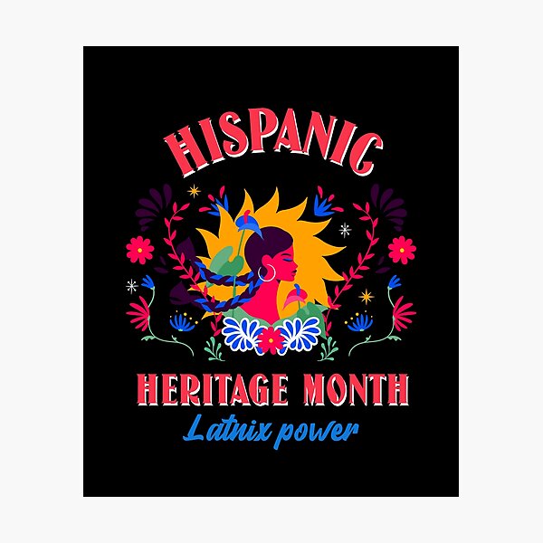 Item preview, Hispanic heritage month design. Latnix power. designed and sold by NobelFashion.