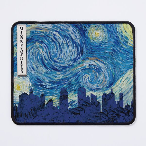 Item preview, Minneapolis Van Gogh Starry Night designed and sold by DFerraz.