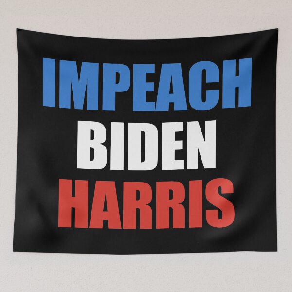 Item preview, IMPEACH BIDEN HARRIS designed and sold by LinkunShop.