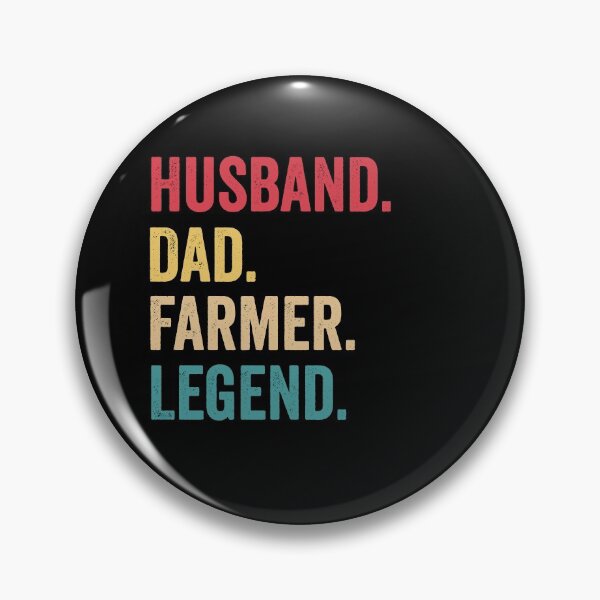 Item preview, Retro Husband. Dad Farmer. Legend. Father Vintage designed and sold by TINASTORESHOPE.