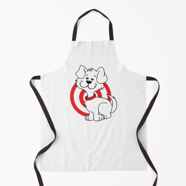 Item preview, Dog with Red Circle designed and sold by ZafranOnline.