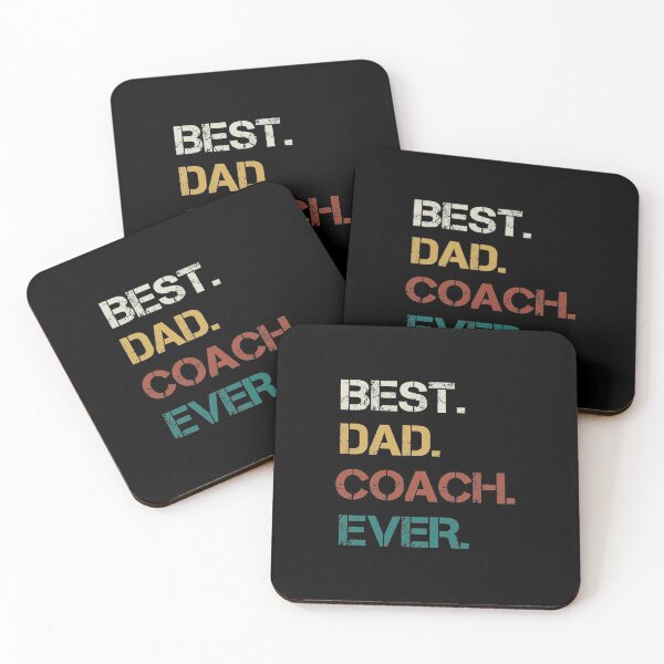 Item preview, Best Dad Coach Ever designed and sold by gooldenfish.
