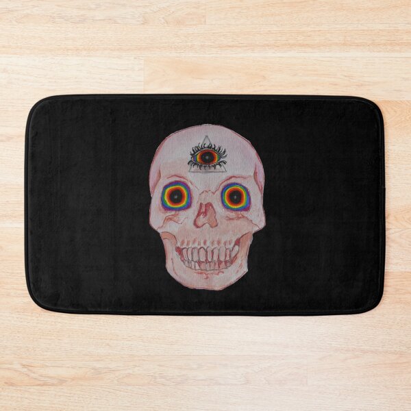 Item preview, Trippy skull designed and sold by artstheticN.