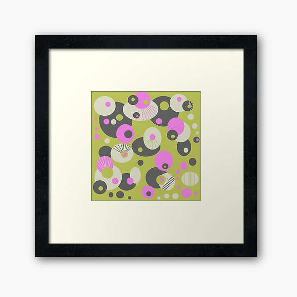 funny dots Gerahmter Kunstdruck