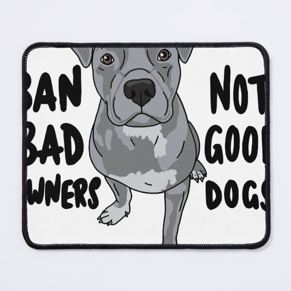 Item preview, Ban bad owners, not good dogs! Sticker designed and sold by dunhamo.