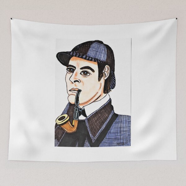 Item preview, Homage to Data as Sherlock Holmes designed and sold by Michelle Mead.