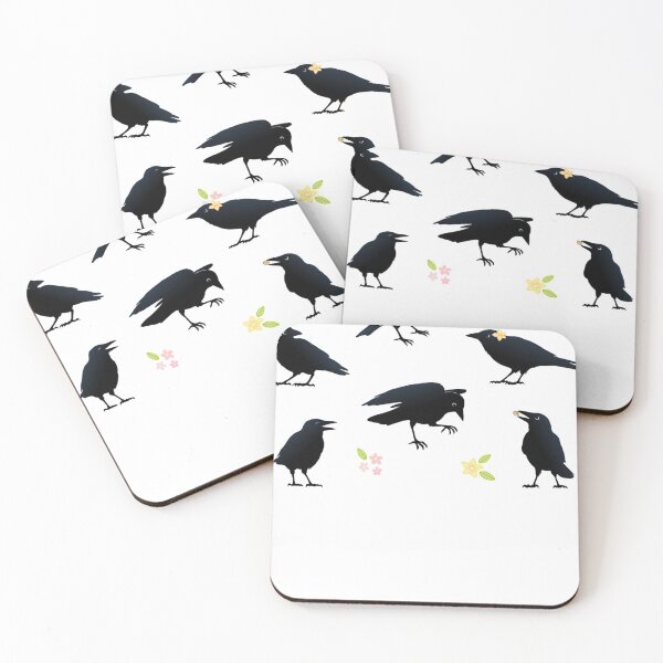 Item preview, Playful crows Sticker designed and sold by AndreiGorschko.